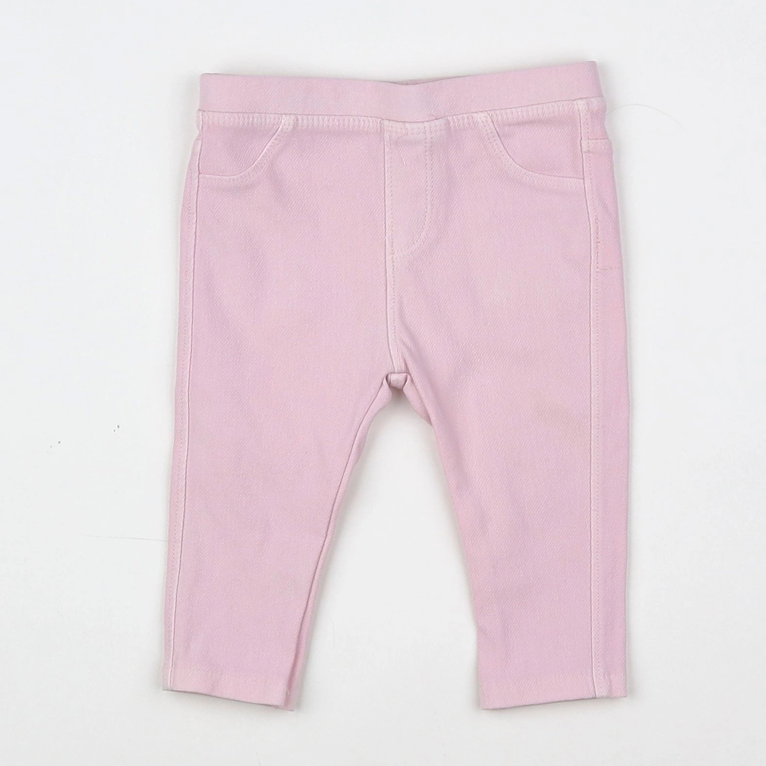 Zara - jegging rose - 3/6 mois